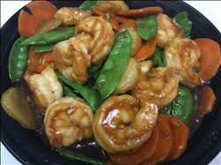Shrimp with Snow Peas